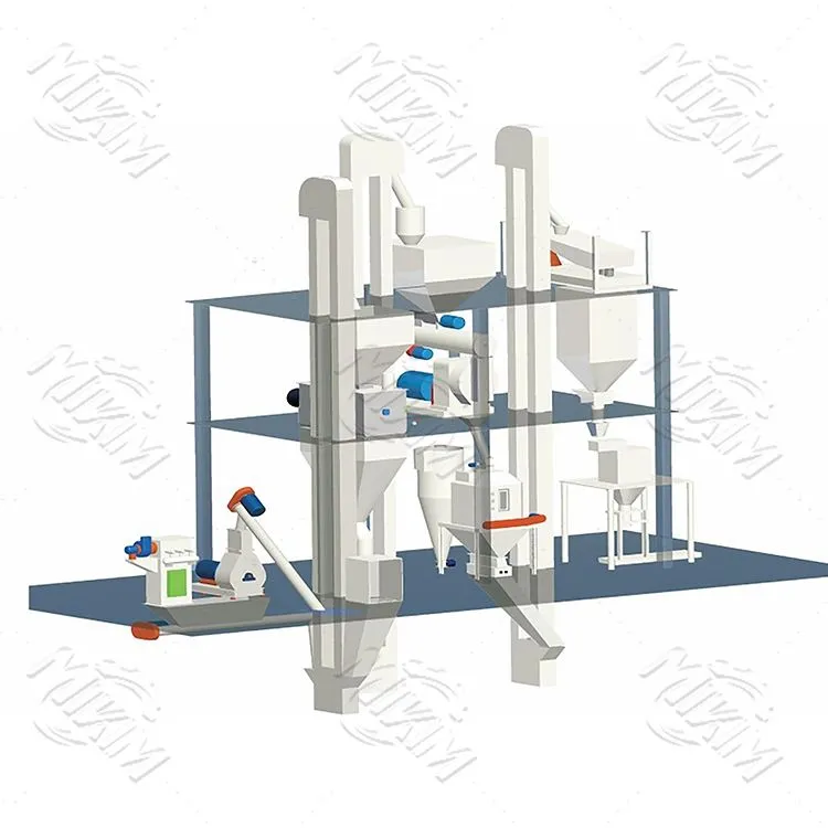 3-5 T/H Poultry Feed Line