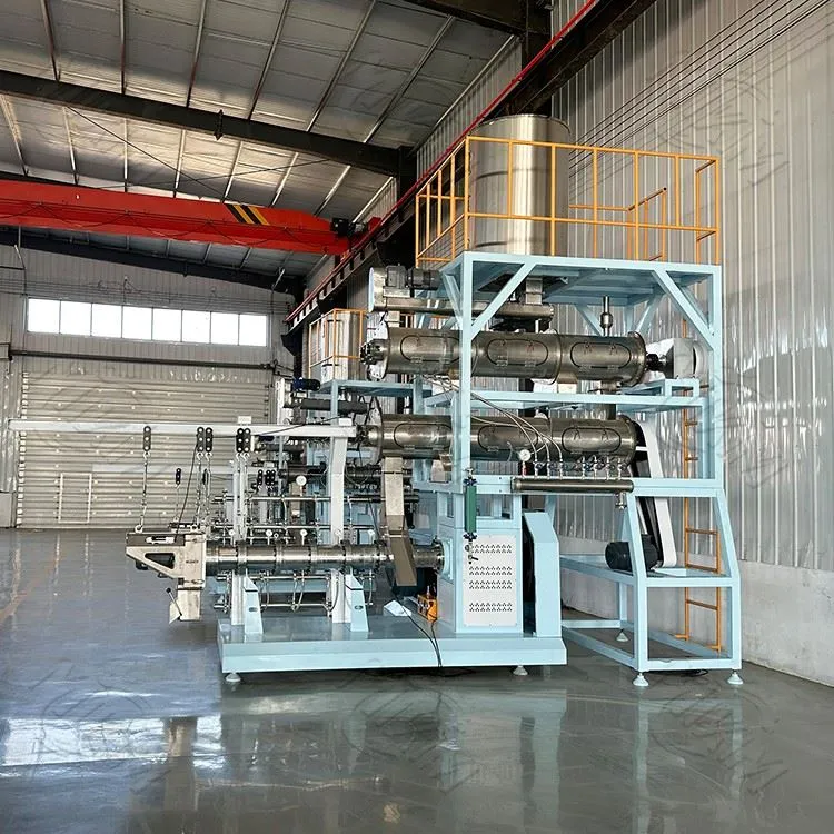 Máquina extrusora flutuante de ração para peixes tipo úmido - classe industrial para grande produção de ração aquática