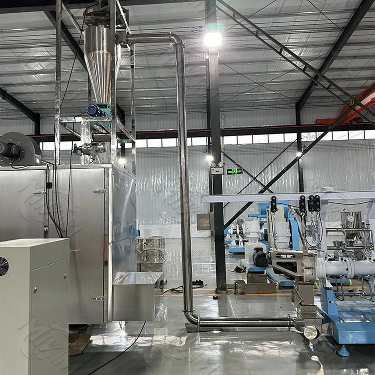 Linha de produção de pellets de alimentação de carpa cruciana