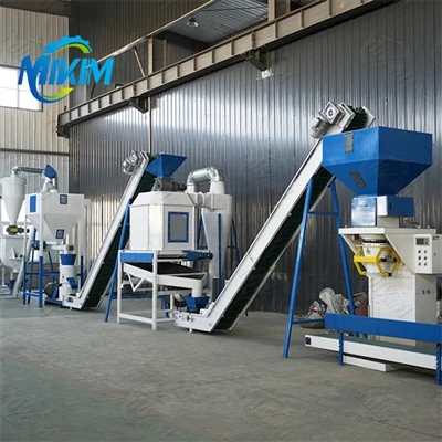 Livestock and poultry feed production line