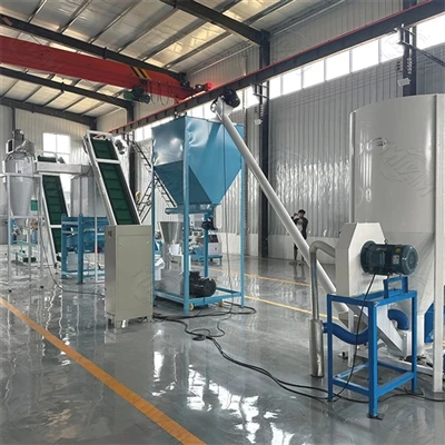 Chicken feed pellet production line