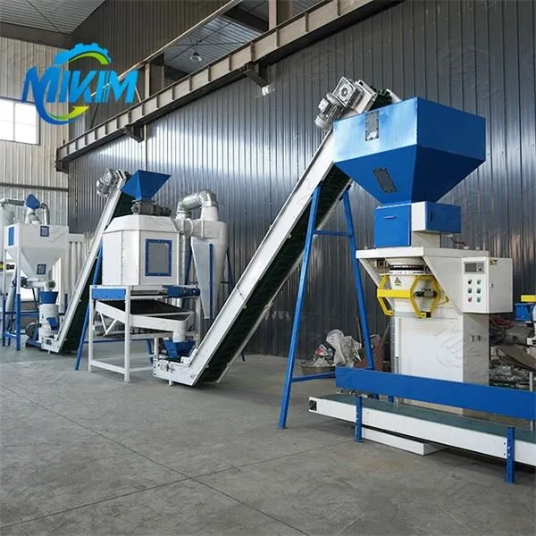 Poultry feed pelletizing line