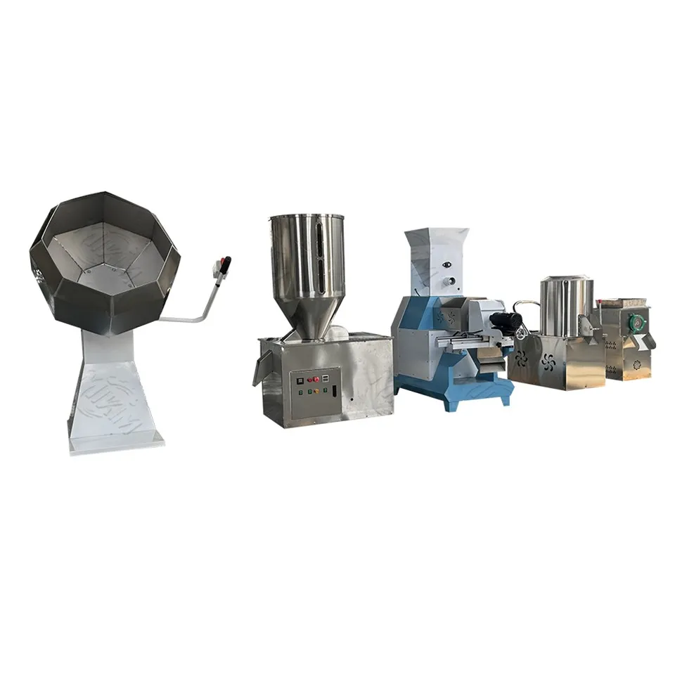 Linha de produção de alimentação de pellets extrudados nutricionais