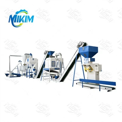 Linha de produção de grânulos de gado e ovelha