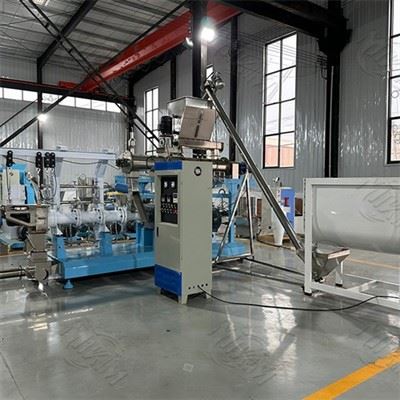 Extruded Aquatic Feed Pellet Production Line
