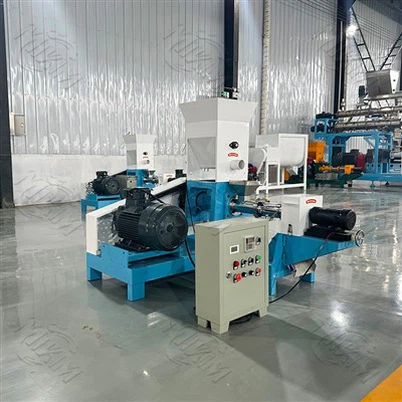 Pequena máquina elétrica flutuante de ração para peixes