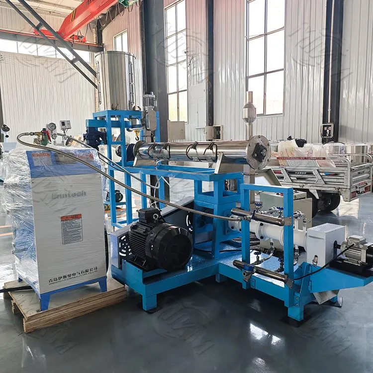 Extrusora de ração úmida para peixes